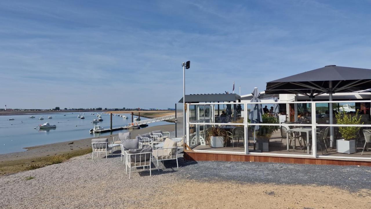 Cap Horn Ensoleille Face Port Appartement Courseulles-sur-Mer Buitenkant foto